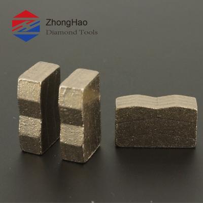 China Cut Semi Hard Granite Porcelain Diamond Segment Maker Multi Lathe Saw Diamond Segments For Semi Hard Granite for sale