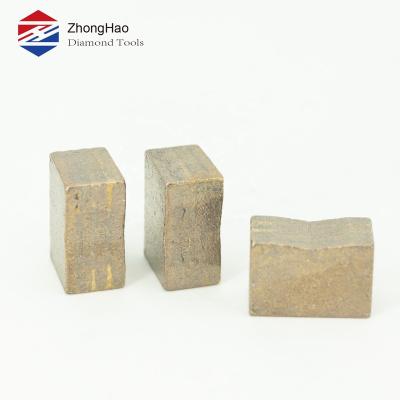 China Hard Sandstone Cut Single Blade Diamond Tools Parts Segment For Hard Sandstone for sale