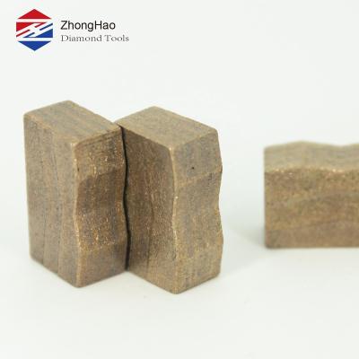 China Multi-bladed Medium Hard Sandstone Reduced Moderate Price Saw Medium Hard Sandstone Diamond Segments for sale