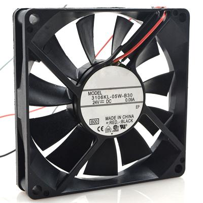 China Garment Shops Cooling fan 3106KL-05W-B30-B00 24V 0.09A 8015 8CM 2-wire for sale