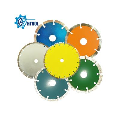 China Super Thin Diamond Powder +Alloy steel 115mm turbo diamond cutting disc saw blade for construction concrete marble for sale