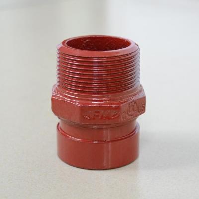 China Iron Hydrant Pump Coupling Female Pipe Fittings Grooved Malleable Iron Pipe Fitting for sale