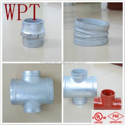 China Iron Fire Sprinkler Parts For Sprinkler System Mechanical Clamp for sale