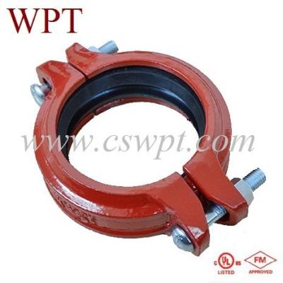 China Ductile Iron Rigid WPT Coupling-Splined Fittings-Splined Couplings For Fire Protection System 2016 for sale