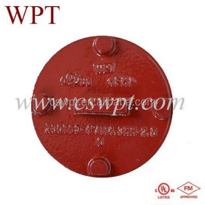 China Ductile Iron WPT SHROUD With Threaded Hole Grooved Fittings For Fire Fighting System for sale