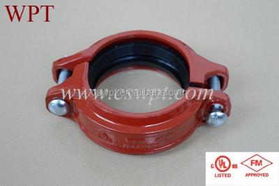 China Iron Fire Protection Grooved Fittings And Angel Guard Coupling for sale