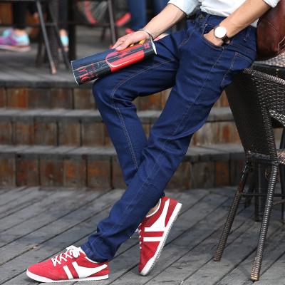 China Wear Comfortable Mens Tapered Jeans , Various Styles Plus Size Skinny Jeans for sale