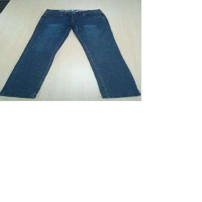 China 98% Cotton Mens Slim Straight Jeans With Middle Blue For Boys for sale