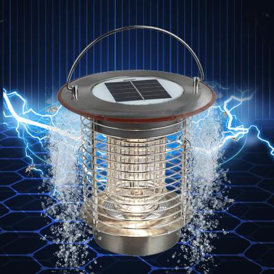 China Wholesale Aluminum Portable Solar Garden Light With Mosquito Killer Lamp for sale