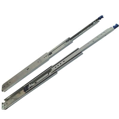 China Modern Full Size Heavy Duty 76mm Ball Bearing Drawer Slide With Lock for sale