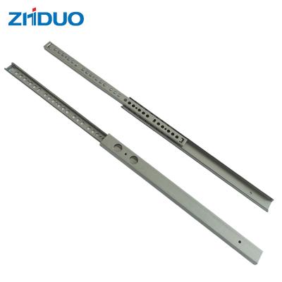 China 27mm Ball Bearing Modern Double Fold Drawer Slide for sale