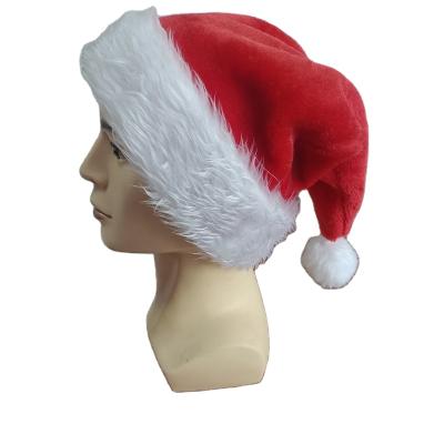 China Wholesale Christamas Decoration Christmas Hat Christmas Ornament Red Adult Plush Headband Decoration for sale