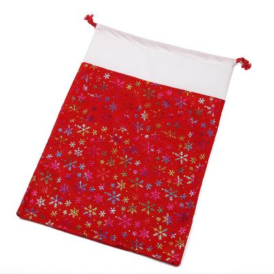 China New Cambrel Christmas Gift Envelope Bags Fashion Jumbo Christmas Gift Bags 5.6-3-7 for sale