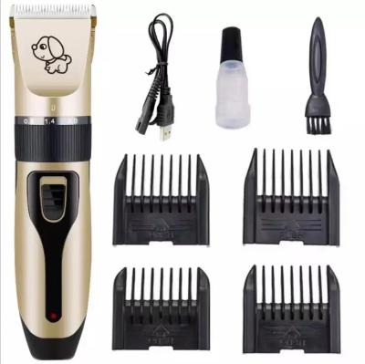 China Stocked Electric Pet Rechargeable Shaver Hair Cutting Machine Cat And Dog Pet Supplies for sale