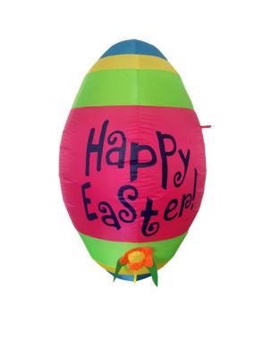 China Beautiful Colorful Outdoor Tall Festival Egg / Toy Inflatable 4ft Easter Eggs Party Decoration In Favorable Price for sale