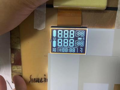 China FSTN 3.3V Digit Screen 12 O Clock, benutzerdefiniertes LCD-Display, benutzerdefiniertes TN-LCD-Modul für Reifendruckmessgerät zu verkaufen