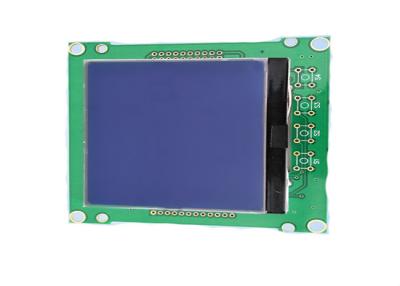 China Blue Lcd Dot Matrix Display , 3.7 Inch Row / Column Driven Dot Matrix Screen for sale