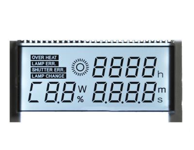 China Douane Positieve STN LCD Vertoning Zeven Segment voor Autodashboard 1/4 Plicht Drijfmethode Te koop