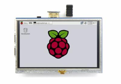 Cina Touch screen TFT Raspberry Pi 5.0 pollici, display touch screen LCD interfaccia USB HDMI in vendita