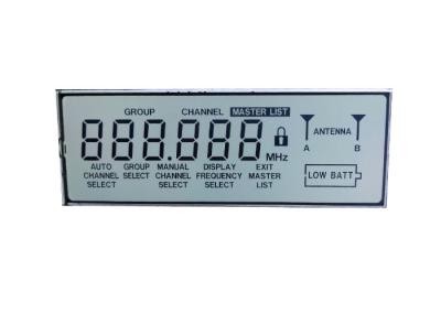 China Transmissive Custom LCD Display Module HTN Characters For Electronic Meter for sale