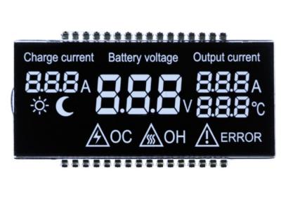 China Pin Interface High Contrast Lcd Display Module VA Negative Display Panel 3.3V 7 Segment Lcd Display for sale