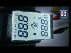 negative matrix htn lcd display transmissive module lcd screen for food processor