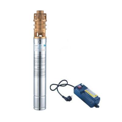 China High Efficiency 0.75hp Max Head 41m Low Pressure Electric Deep Good Submersible Water Pump for sale