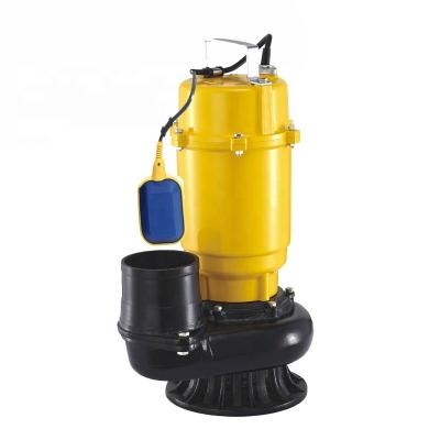 China Long Lifespan 3Inch 2HP Outlet Storm Drain Submersible Sump Pump With Float Switch for sale