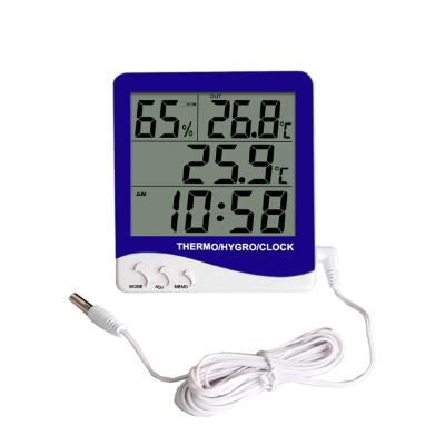 China S-WS06A Household Multi Digital Humidity Meter Large LCD Display ABS+HD Digital LCD Display Room Thermometer Hygrometer for sale