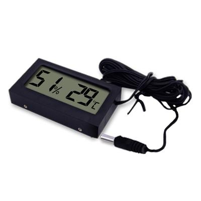 China LCD Display S-WS05A Large Size Mini Outside Temperature Sensor Thermometer Digital Outdoor Hygrometer for sale