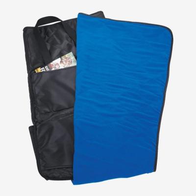 China Lightweight Waterproof Polyester Stadium Blanket Fleece Beach Blanket for sale