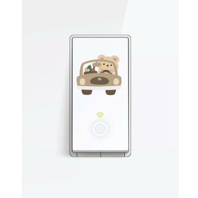 China Wifi lamp switch smart home wifi app remote control alexa and google voice home control for sale