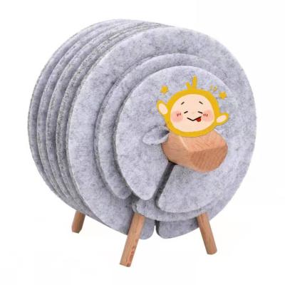 China Decortive Home Decor Coasters Table Decoration For High Temperature Resistance Or Non Slip for sale