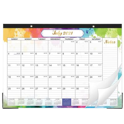 China Eco-friendly 2022 Desk Calendar Printing Custom Office Wall Tear Off 2022 Calendar Printing For Office for sale