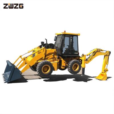 China Excavator Loader Backhoe ZW30-25 Brand ZWZG Weifang Factory Backhoe Loader 0.3m3 for sale