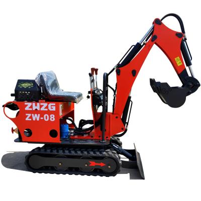 China Cultivate China Famous Brand Zhongwei 600kg Mini Excavator for sale