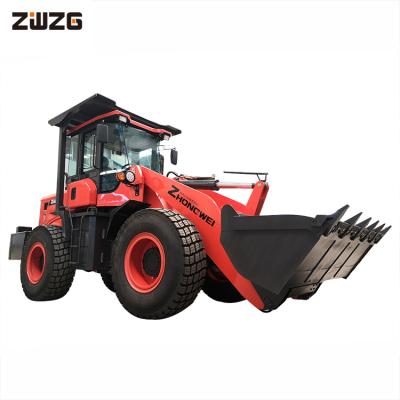 China New Home Use Anti-Rollover Protection Cover Cabin ROPS 2.8ton Double Wheel Loader for sale