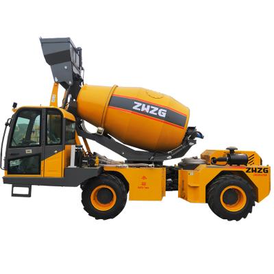 China Construction worksÂ   Self Loading Cement Concrete Mixer Equipment Concrete Mixer With Swing Drum for sale