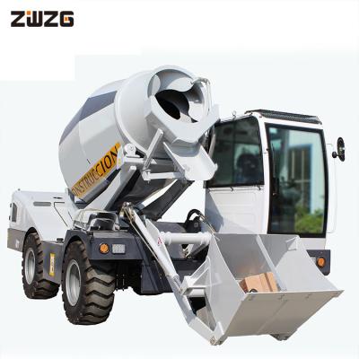 China Construction worksÂ   mobile concrete mixer truck mixer china for sale