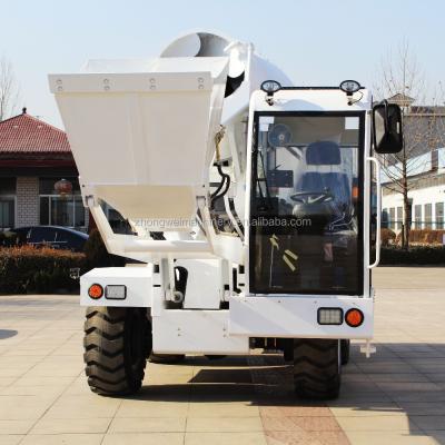 China Machinery Repair Shops Self Loading Mixing Tank 1.0-4 Ton Mini Concrete Mixer Machine Concrete Mixer Truck for sale