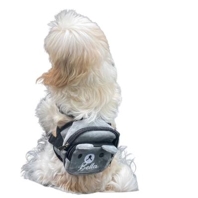 China Viable Fashion Small Pet Backpack Outdoor Dog Backpack Dog Control Pack For Travel for sale