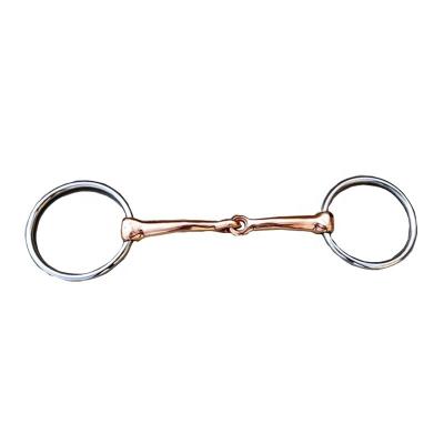 China Equestrian Durable Horse Stainless Steel Bit O-Horses Equestrian Buckle for sale