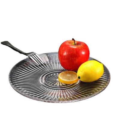 China Hot Selling Durable Plastic Snack Dish Viable For Placing Fruit Cake Pastries Food for sale