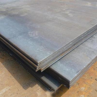 China Q295B Carbon Steel Plate A500 20mm Thick Hot Rolled Iron Metal Black For Building for sale