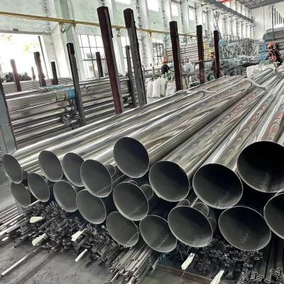 China JIS SUS420JI Stainless Steel Pipe 2Cr13 Sch40 Welding Satin Finish 50.8mm Diameter for sale