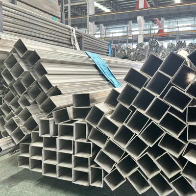 China Square Shape Stainless Steel Pipe Tube 50x50mm A312 TP304 Hot Rolled With ISO for sale