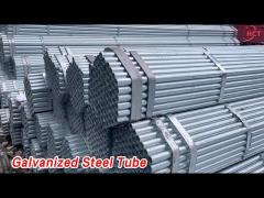 Hot Dip Galvanized Steel Tube Zinc Coating 15mm Od Seamless Non Alloy