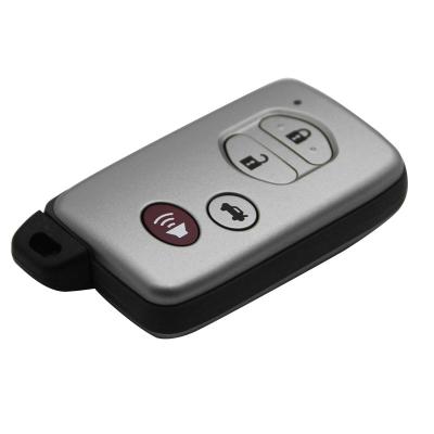 China 3+1buttons Card Car Smart Keyless Vehicle Key For T-oyota Key 0190 for sale