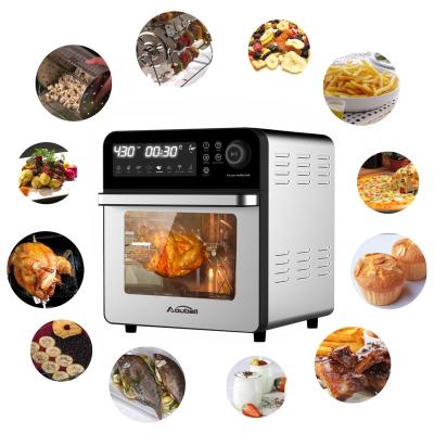 China Commercial Low Fat No Oil Frying 14L Kitchen Air Fryer Oven Multifunctional Combo for sale