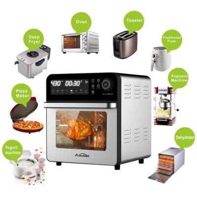 China Automatic Power Air Fryer Oven Digital Support Customized Hot Deep Fryer Oven for sale